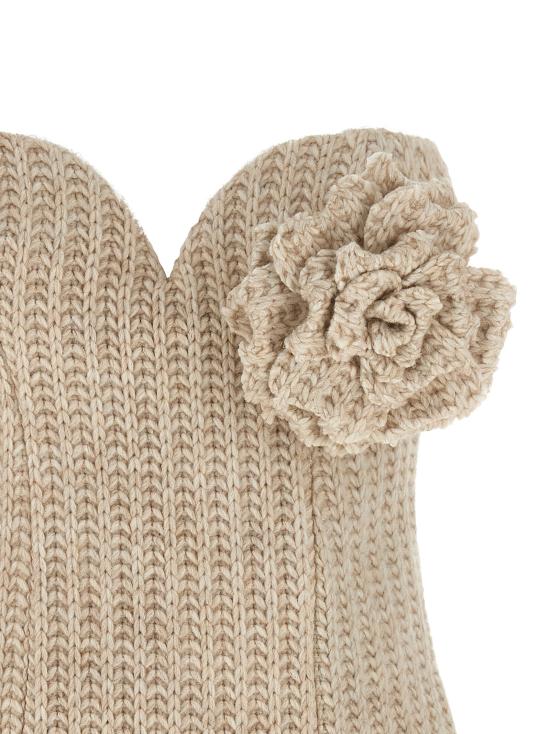 25FW 쥬세페 디 모라비토 이브닝 티셔츠 05FWTO352F0530323 Beige - GIUSEPPE DI MORABITO