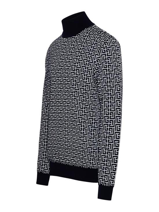  발망 스웨터 BH1KF010KB03GGD White - BALMAIN