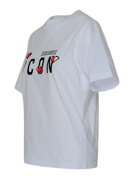  디스퀘어드2 반팔 티셔츠 S80GC0059S23009100 White - DSQUARED2