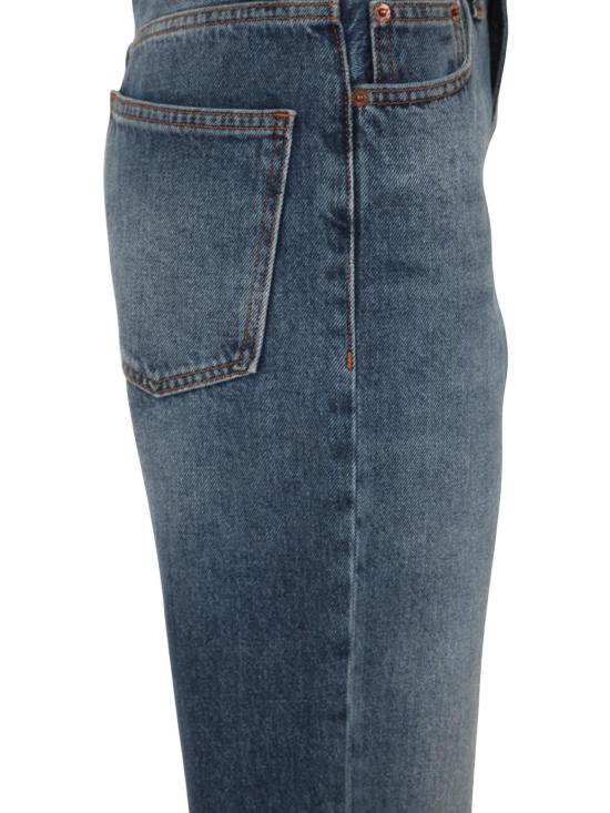  하이쿠레 스트레이트 팬츠 HEW03185DF105L0772 Blue - HAIKURE