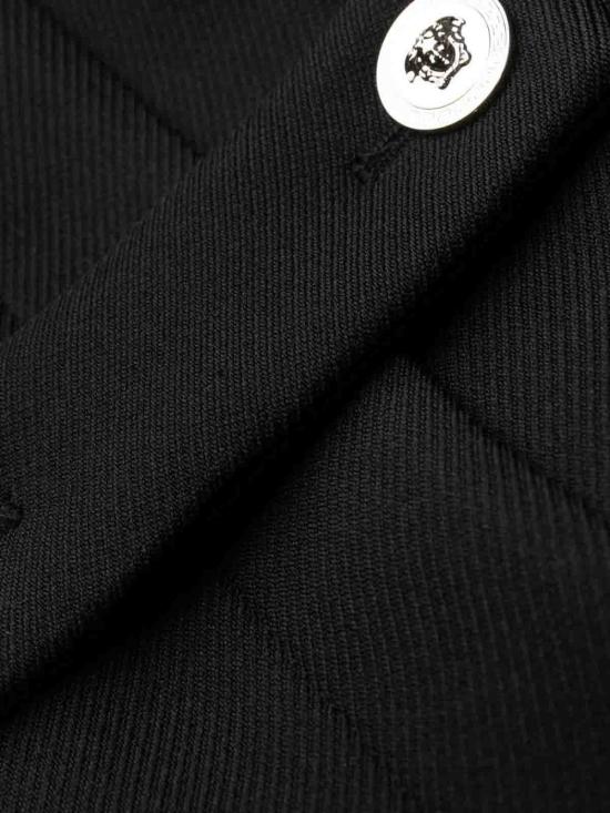  베르사체 스트레이트 팬츠 10112701A082081B000 Black - VERSACE
