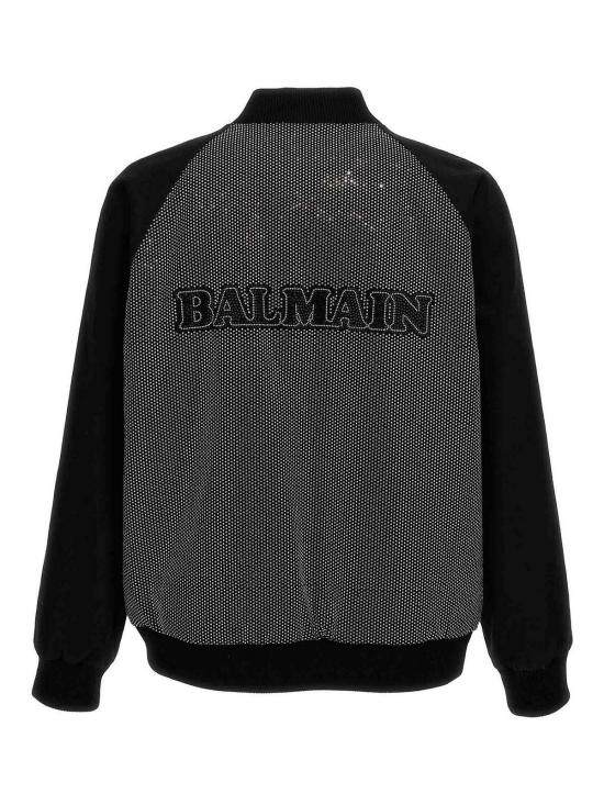  발망 봄버 자켓 BH0TF294DD76EHV Black - BALMAIN