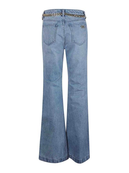  마이클 코어스 스트레이트 팬츠 MS39041FAU906 Blue - MICHAEL KORS