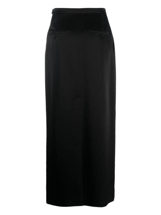  랑방 미디 스커트 RWST00035822H2310 Black - LANVIN