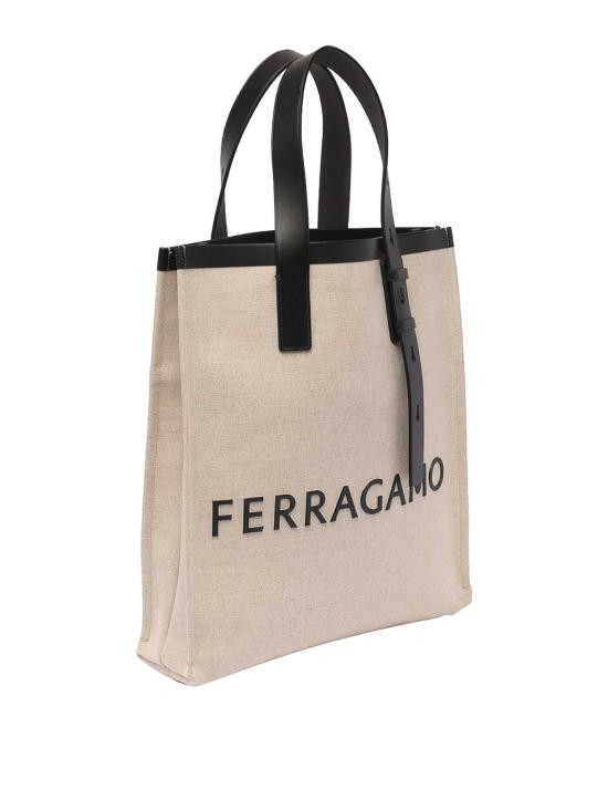  살바토레 페라가모 토트백 764870241297NERO Beige - SALVATORE FERRAGAMO