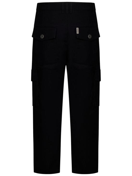  발망 스트레이트 팬츠 BH1PQ006CE250PA Black - BALMAIN