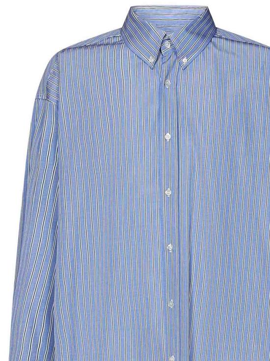  마르지엘라 긴팔 셔츠 SI1DL0002S54946002F Blue - MAISON MARGIELA