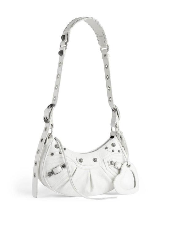  발렌시아가 LE CAGOLE 르 카골 XS 숄더백   6713091VG9Y9104 White - BALENCIAGA