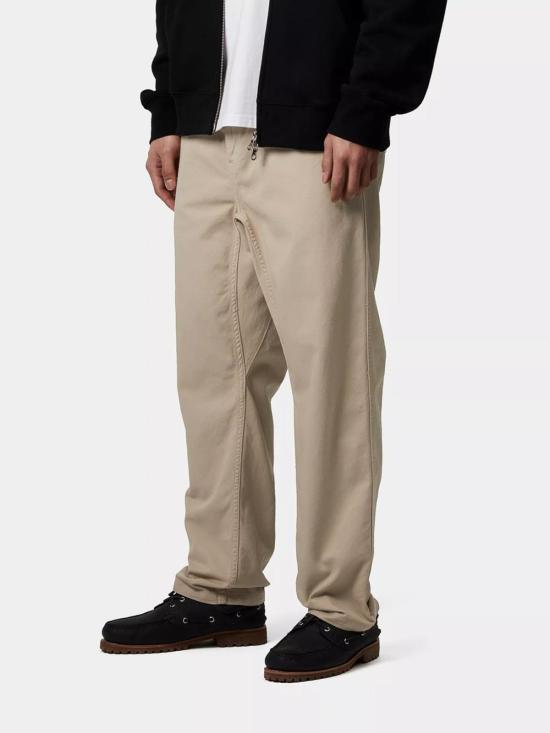 26SS 칼하트 스트레이트 팬츠 I029919G1GD Beige - CARHARTT