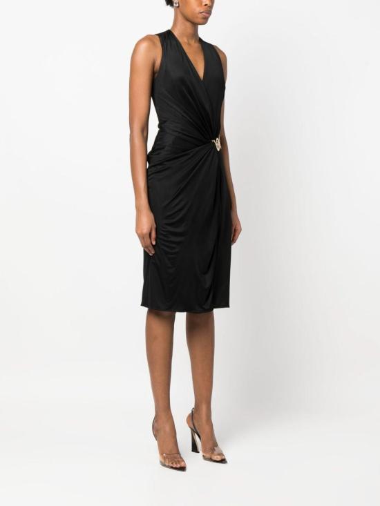  베르사체 미디 스커트 10116341A005721B000 Black - VERSACE