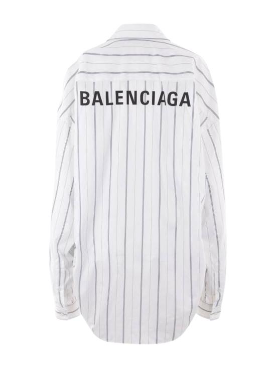  발렌시아가 스트라이프 셔츠 725395TOM069167 White - BALENCIAGA
