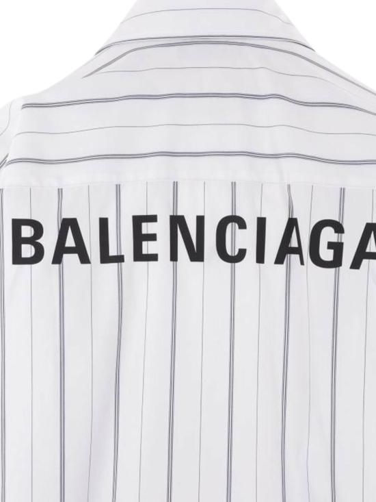  발렌시아가 스트라이프 셔츠 725395TOM069167 White - BALENCIAGA