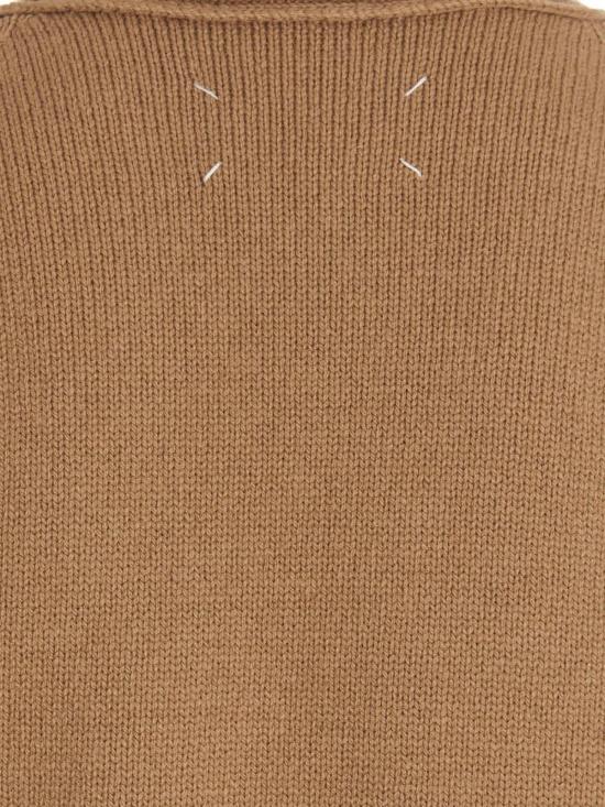 25FW 마르지엘라 엘보우 패치 가디건 SI1GP0003S18064106F Beige - MAISON MARGIELA