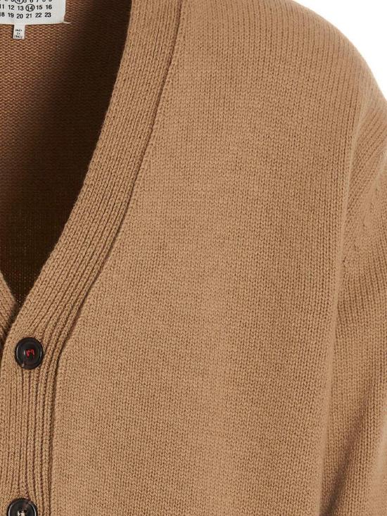 25FW 마르지엘라 엘보우 패치 가디건 SI1GP0003S18064106F Beige - MAISON MARGIELA