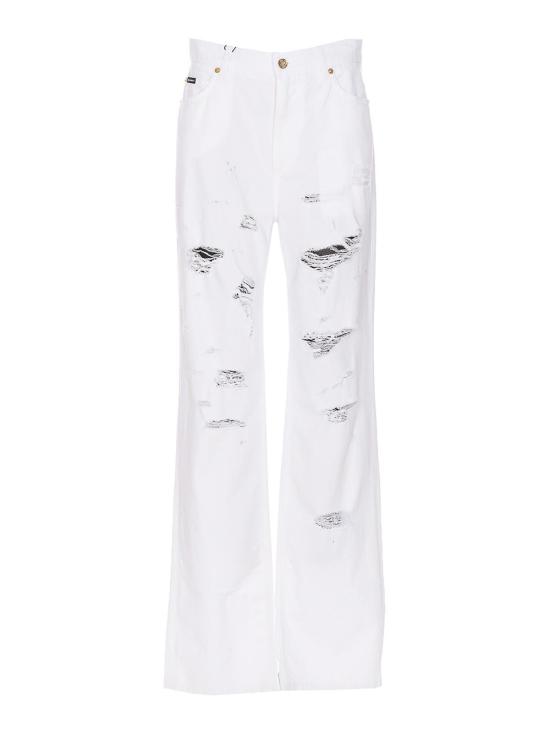  돌체앤가바나 스트레이트 팬츠 FTCGNDG8JQ3S9001 White