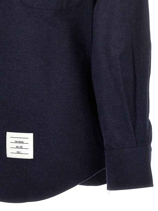  톰브라운 긴팔 셔츠 MWL381AF0351415 Blue - THOM BROWNE