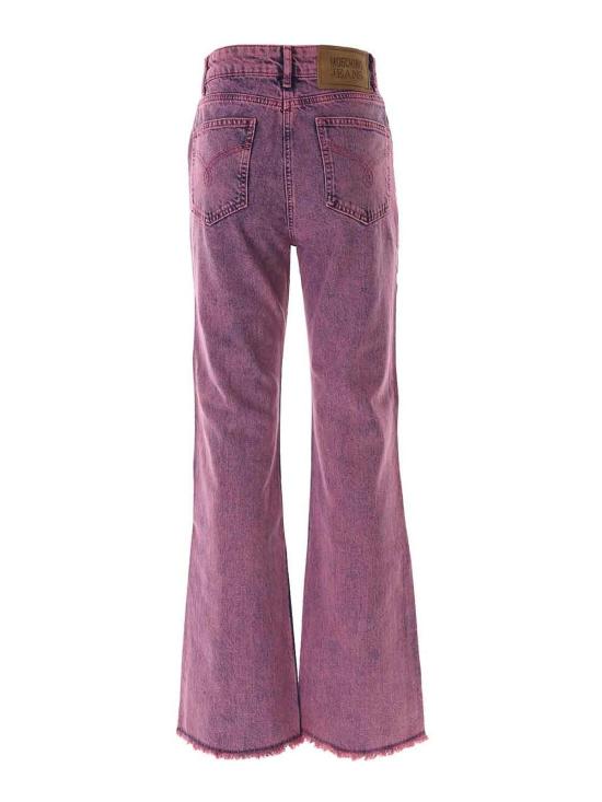 24FW 모스키노 스트레이트 팬츠 031082361208 Purple - MOSCHINO