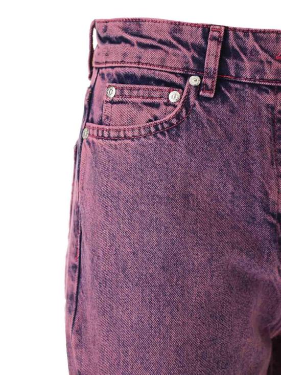 24FW 모스키노 스트레이트 팬츠 031082361208 Purple - MOSCHINO