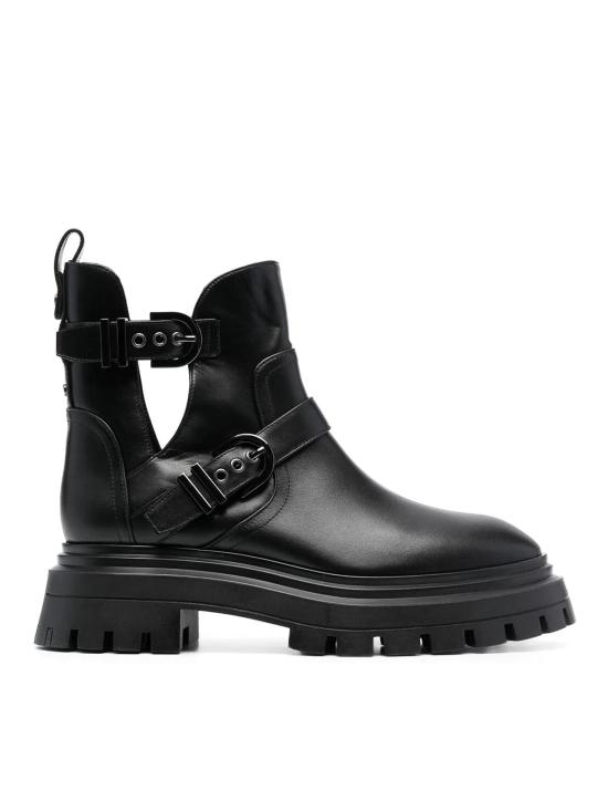  스튜어트 와이츠먼 부츠 SF018BLK Black
