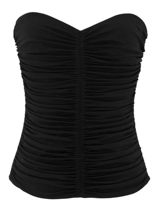  생로랑 민소매 티셔츠 753703Y5F631000 Black