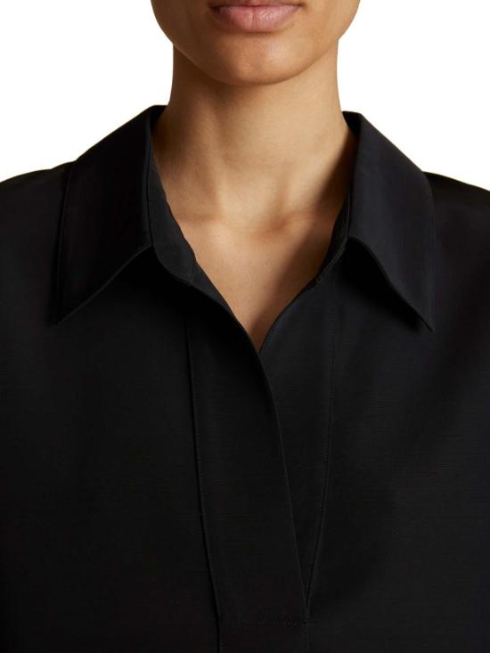  케이트 미디 스커트 5364541W541200 Black - KHAITE