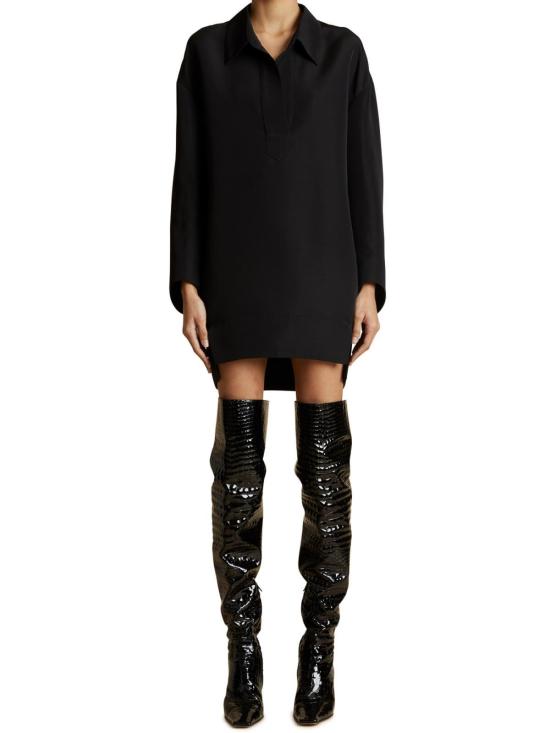  케이트 미디 스커트 5364541W541200 Black - KHAITE