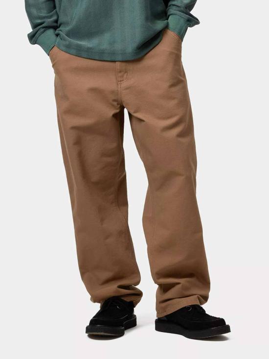 26SS 칼하트 스트레이트 팬츠 I031497HZ0232 Brown - CARHARTT