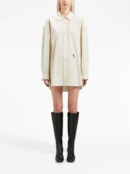  팜앤젤스 셔츠 PWGE004F23FAB0010410 Beige - PALM ANGELS