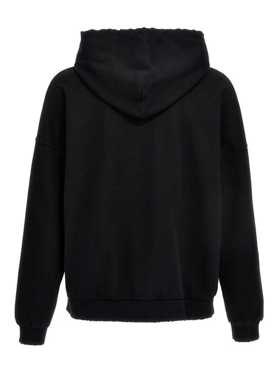 24FW 팜앤젤스 후드 티셔츠 PMBB126E23FLE0011003 Black - PALM ANGELS