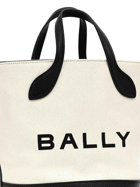  발리 바 버킷백 WAU00ZCV034I182O White - BALLY