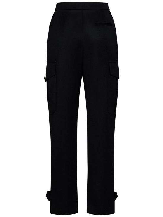  알렉산더 맥퀸 스트레이트 팬츠 754576QJAAC1000 Black - ALEXANDER MCQUEEN