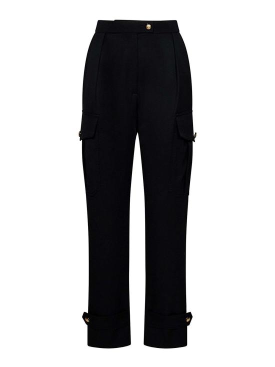  알렉산더 맥퀸 스트레이트 팬츠 754576QJAAC1000 Black