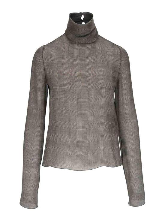  생로랑 민소매 티셔츠 769725Y3H999788 Cream