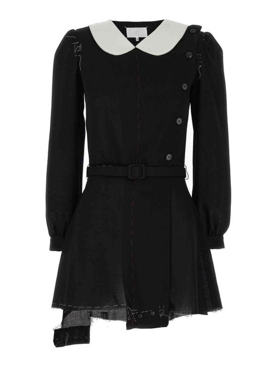  마르지엘라 미디 스커트 S29FP0132S78377900 Black