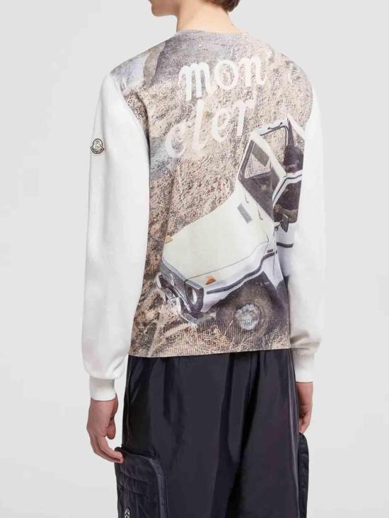 25SS 몽클레어 BY 니고 코튼 스웨터 9C00004M1113034 White - MONCLER