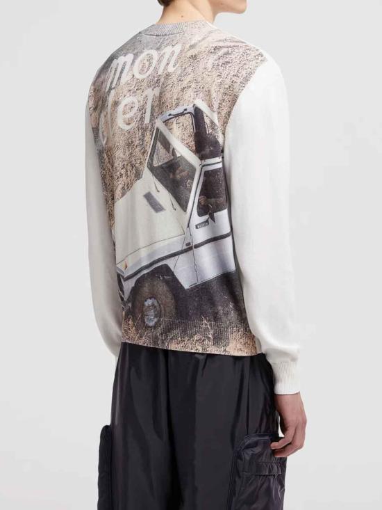 25SS 몽클레어 BY 니고 코튼 스웨터 9C00004M1113034 White - MONCLER