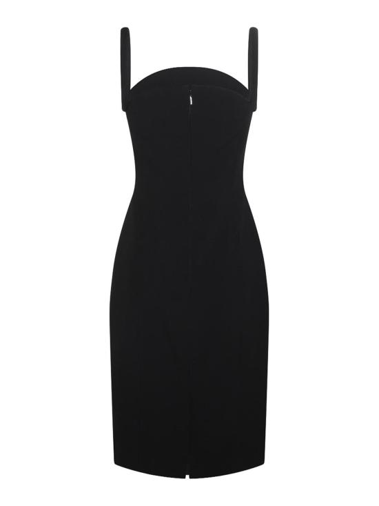  베르사체 미디 스커트 10124461A005401B000 Black - VERSACE