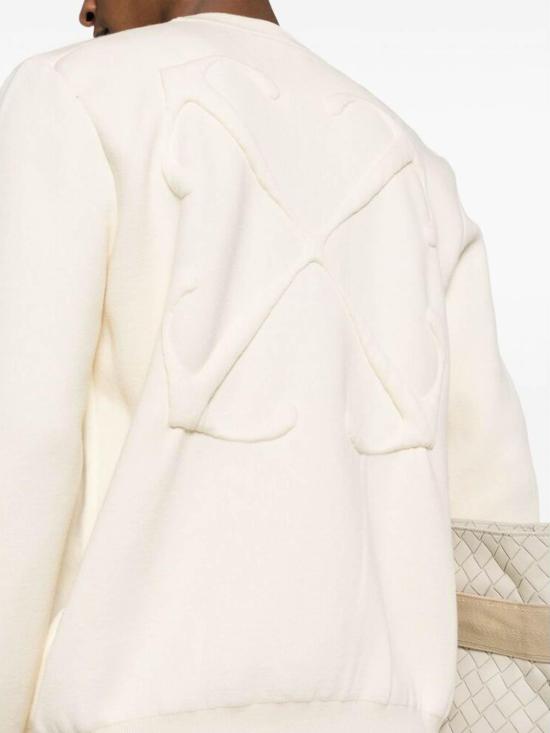  오프화이트 스웨터 OMHE165F23KNI0010300 White - OFF WHITE