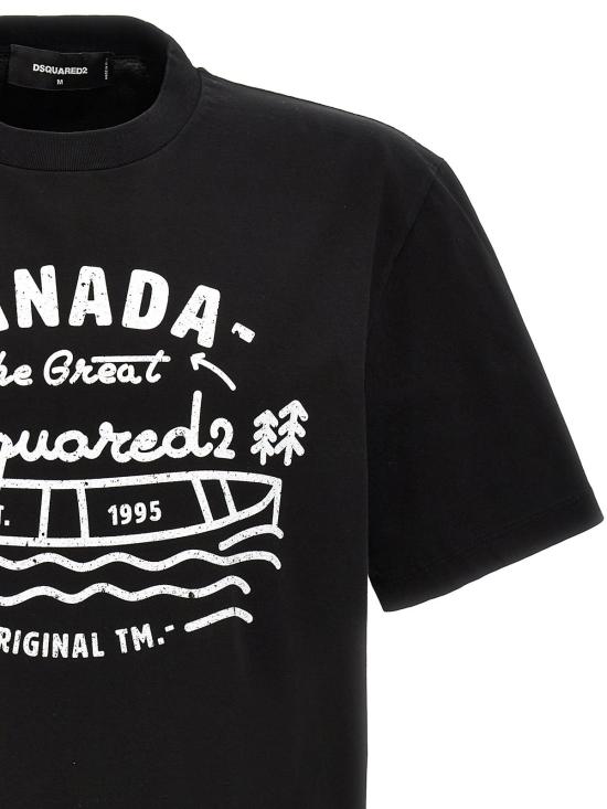  디스퀘어드2 반팔 티셔츠 S74GD1185S22427900 Black - DSQUARED2