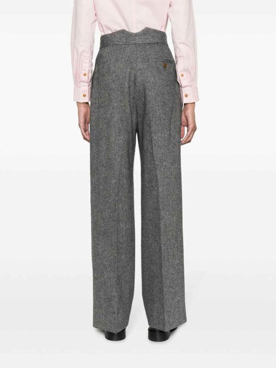  비비안웨스트우드 스트레이트 팬츠 1F01000GW00MXO314 Black - VIVIENNE WESTWOOD