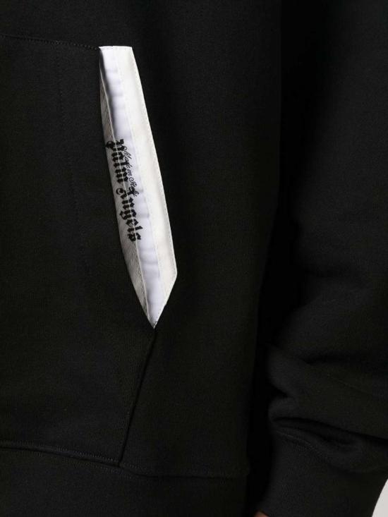  팜앤젤스 후드 티셔츠 PMBB126E23FLE0021003 Black - PALM ANGELS