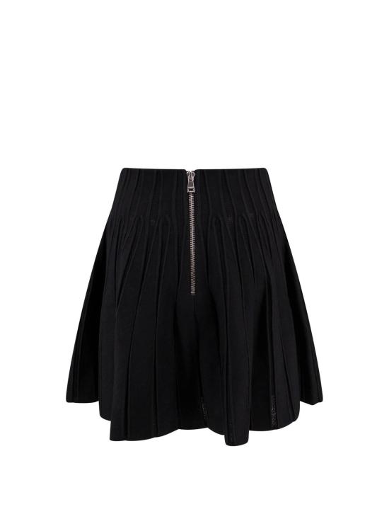  발망 미디 스커트 BF0LB927KF130PA Black - BALMAIN