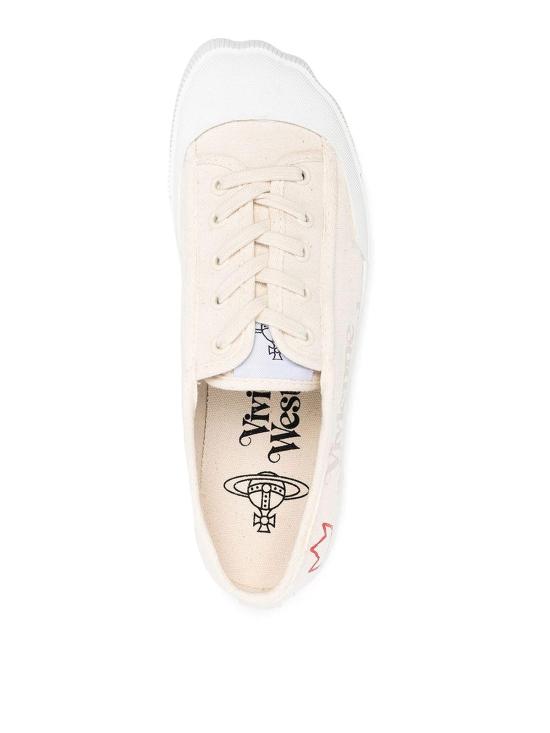  비비안웨스트우드 애니멀 짐 로우탑 스니커즈 75020057MW0005B401 Beige - VIVIENNE WESTWOOD