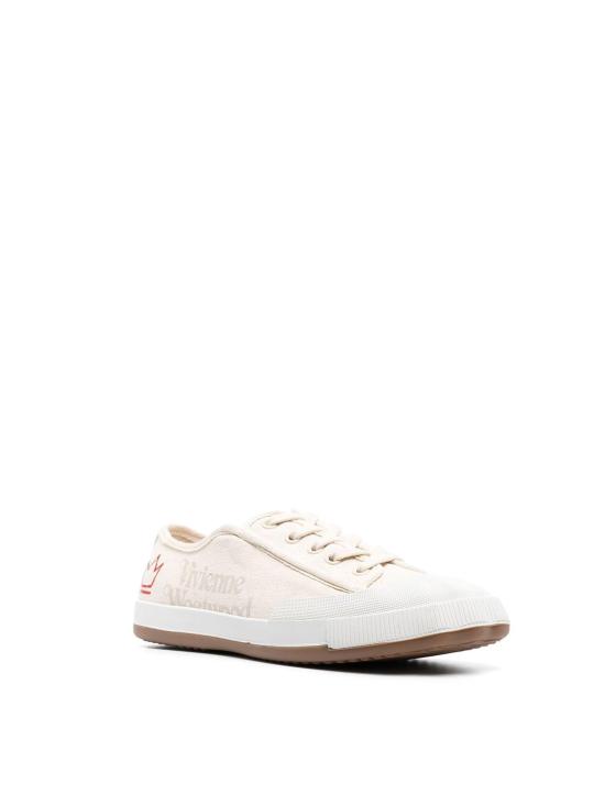  비비안웨스트우드 애니멀 짐 로우탑 스니커즈 75020057MW0005B401 Beige - VIVIENNE WESTWOOD