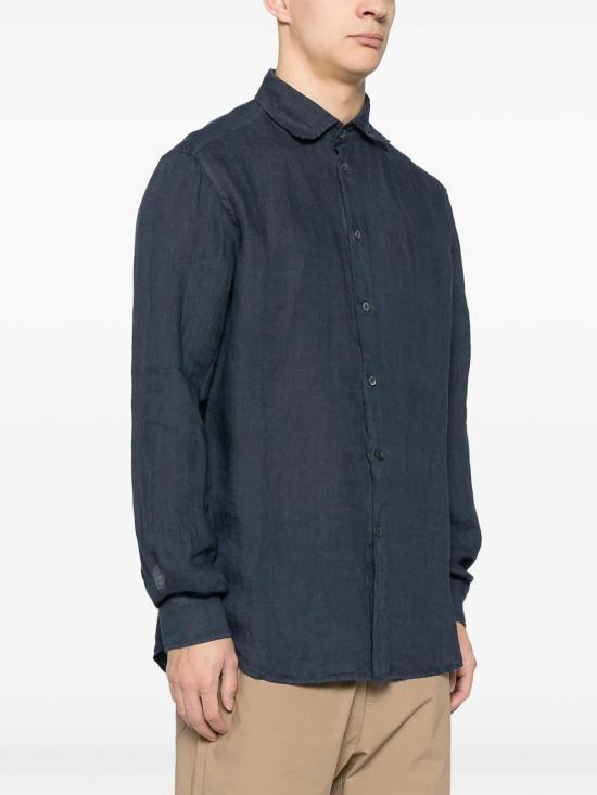 25SS 바레나 긴팔 셔츠 CAU50773007170 Dark Blue - BARENA