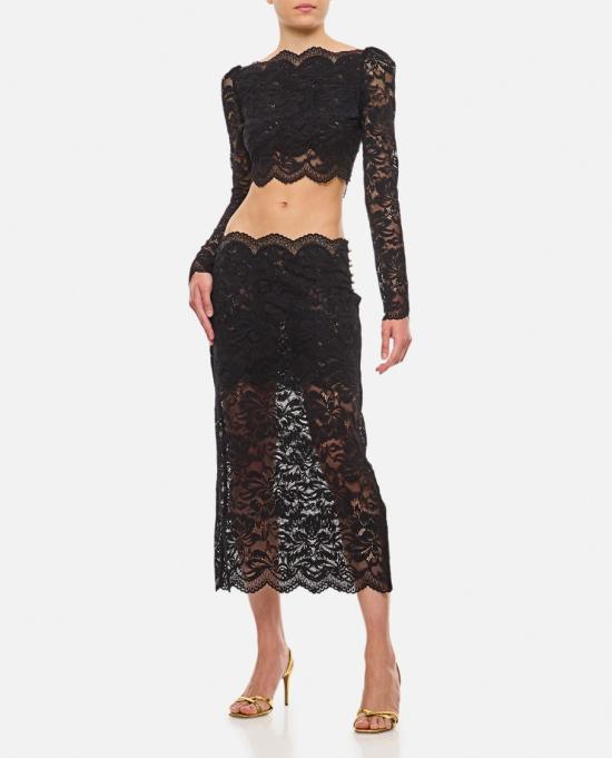  파코라반 긴팔 티셔츠 24AJTO845PA0170P001 Black - PACO RABANNE