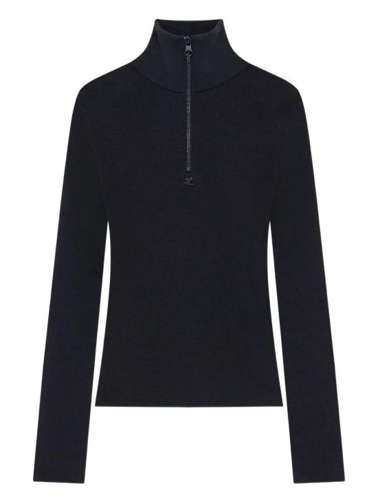 25FW 쿠레쥬 터틀넥 325MPU247FI0071 NAVY