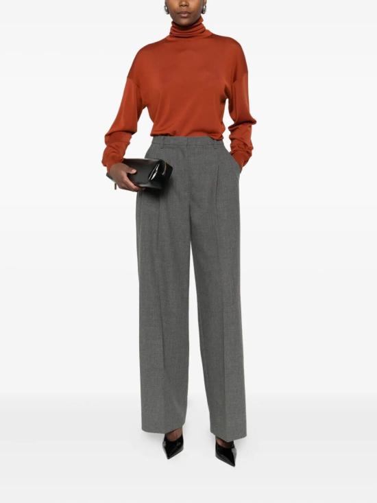 25FW 생로랑 터틀넥 850331 Y76GM 6160 BRIQUE - SAINT LAURENT