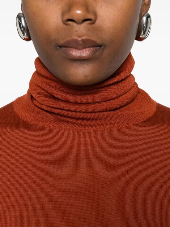 25FW 생로랑 터틀넥 850331 Y76GM 6160 BRIQUE - SAINT LAURENT