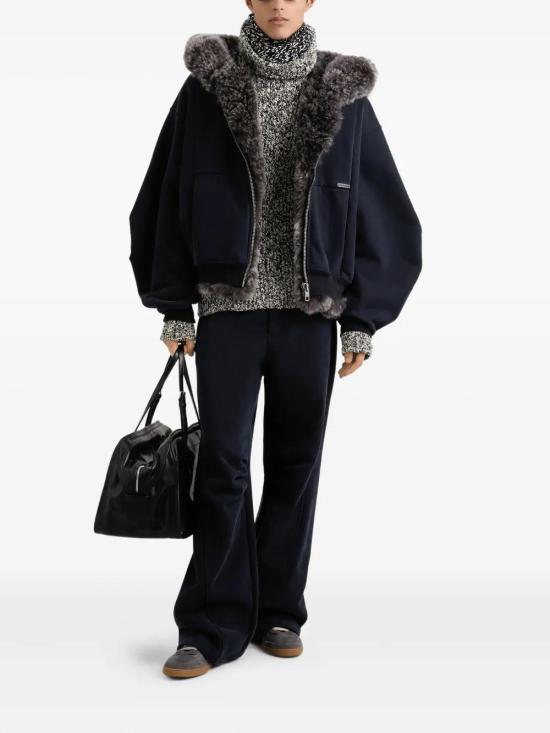 25FW 돌체앤가바나 스트레이트 팬츠 GP177TG7PLD N0000 NERO - DOLCE & GABBANA